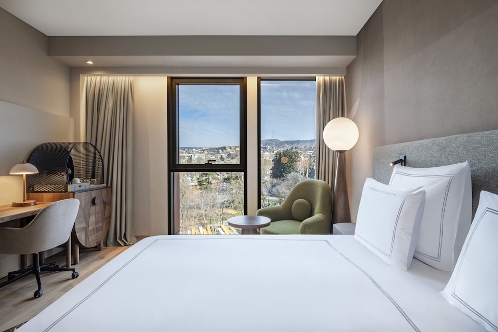 Swiss, Habitación superior, 1 cama de matrimonio del hotel Swissôtel Tbilisi. Foto 7