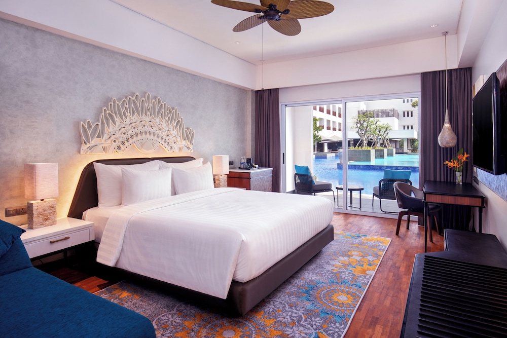 Habitación Deluxe King - Acceso a la Piscina del hotel Grand Mercure Bali Seminyak. Foto 6
