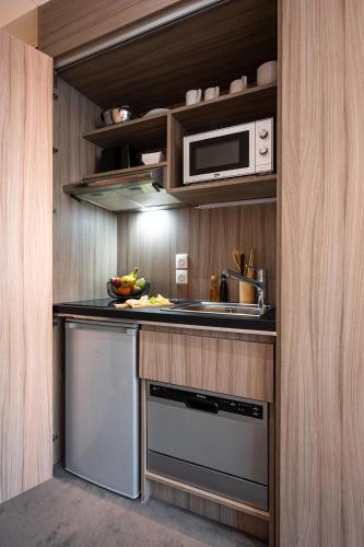 Estudio del hotel NEMEA Appart Paris Levallois. Foto 7