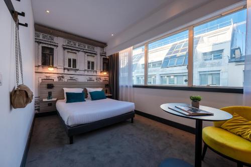 Habitación Doble del hotel NEMEA Appart Paris Levallois. Foto 2