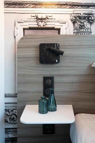 Habitación Doble del hotel NEMEA Appart Paris Levallois. Foto 3