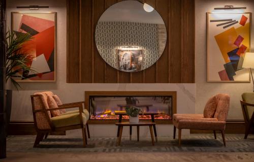 Habitación Doble Ejecutiva - 2 camas dobles del hotel Maldron Shoreditch London. Foto 3