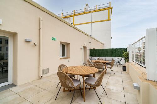 Estudio - Adaptado para personas con movilidad reducida del hotel limehome Sevilla Ronda de Capuchinos. Foto 14