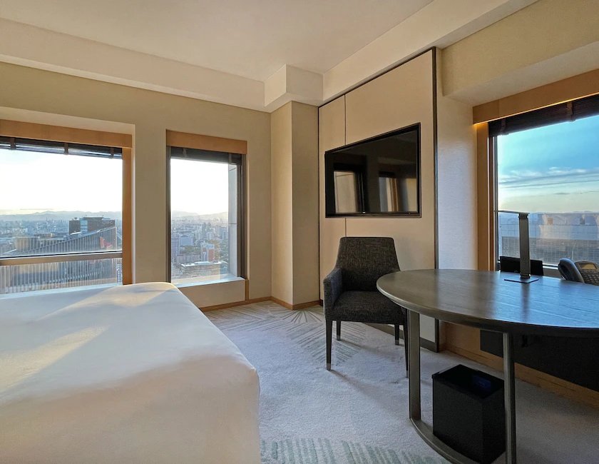 1 cama king size del hotel Park Hyatt Beijing