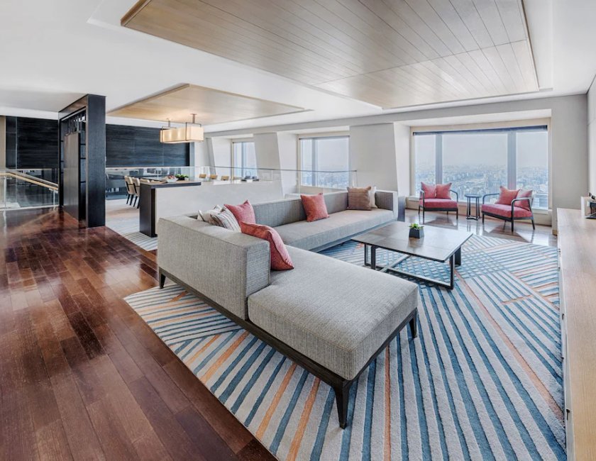 Suite (Penthouse) del hotel Park Hyatt Beijing. Foto 3