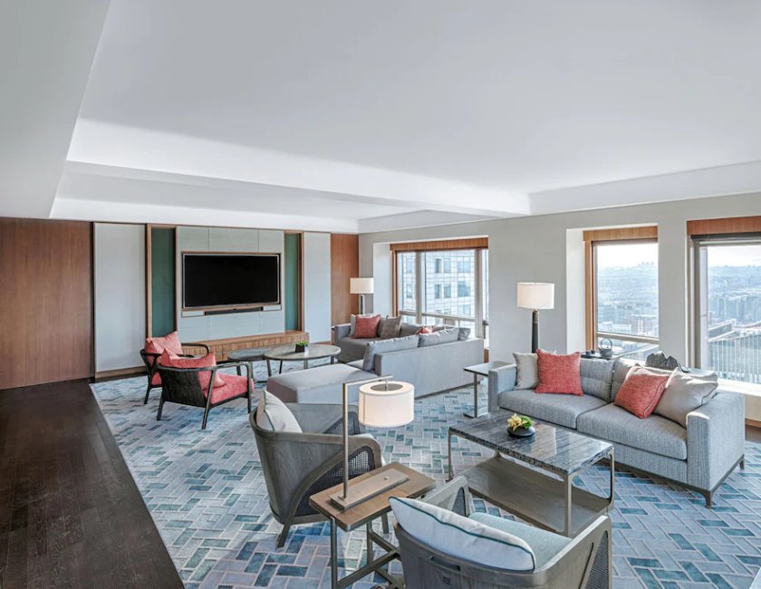 Suite (Presidente) del hotel Park Hyatt Beijing. Foto 3