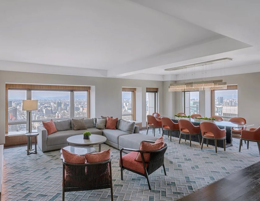 Suite (Presidente) del hotel Park Hyatt Beijing. Foto 4