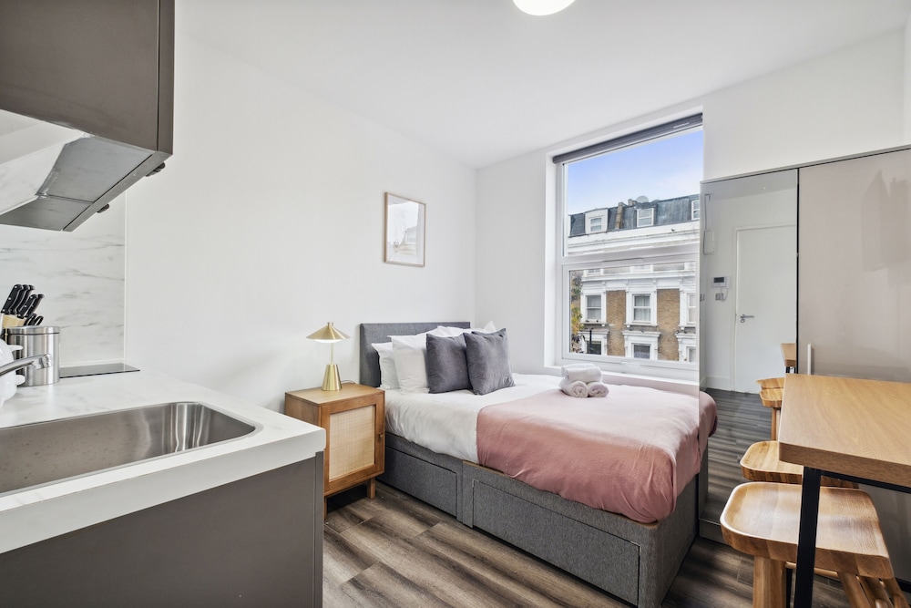 Estudio clásico del hotel Sutherland Apartments