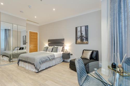Suite familiar con sofá cama individual del hotel Cleveland Residences Chelsea
