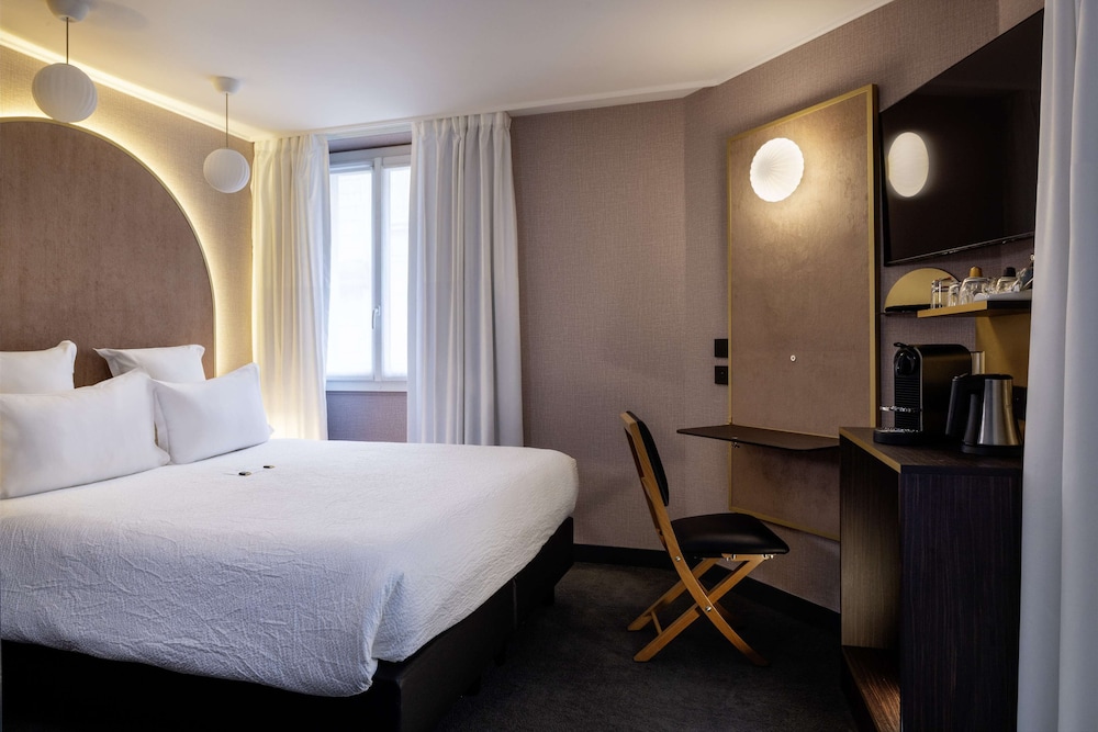 Habitación ejecutiva, 1 cama de matrimonio, no fumadores (Larger Room) del hotel Best Western Bretagne Montparnasse