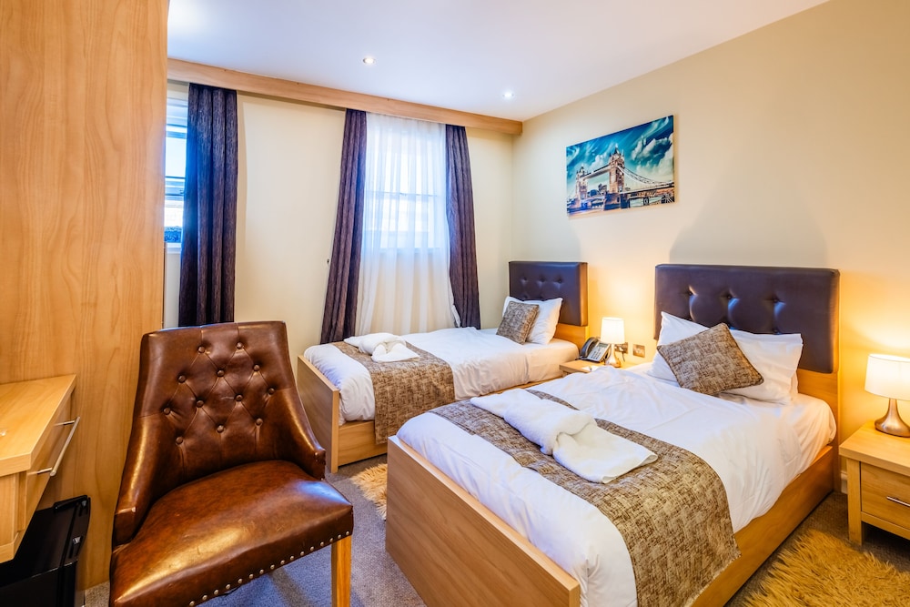 Habitación Deluxe con 2 camas individuales del hotel Shoreditch Inn