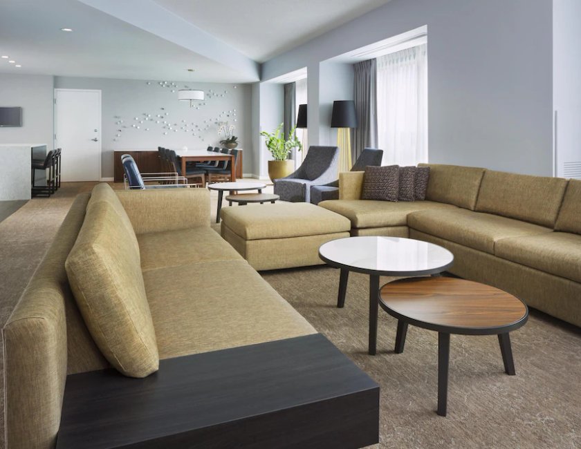 Suite Premier del hotel Hyatt Regency San Francisco Airport