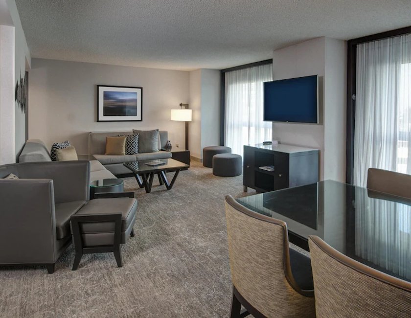 Suite Premier del hotel Hyatt Regency San Francisco Airport. Foto 3