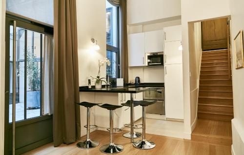 Apartamento - Planta baja del hotel Apartments du Louvre - Le Marais. Foto 6