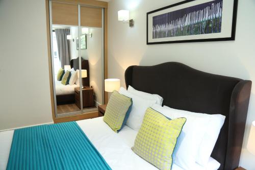 Apartamento Con Cocina 1 habitación Vista ciudad Sofá Cama incluido 1 Cama doble del hotel Twyne House Apartments. Foto 14