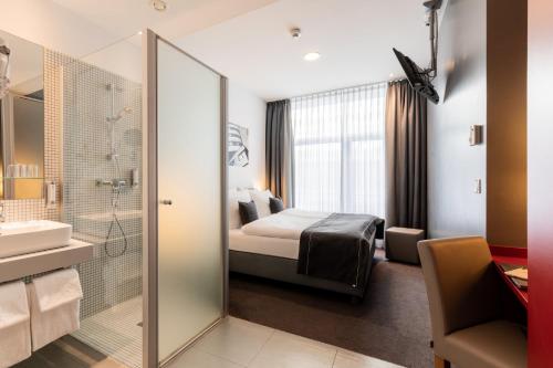 Habitación Estándar - Cama extragrande del hotel Garner Berlin - Gendarmenmarkt. Foto 1
