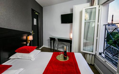 Habitación Doble del hotel Eiffel Villa Garibaldi