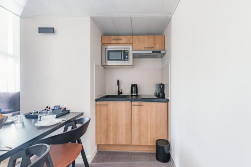 Apartamento Superior de 1 dormitorio del hotel Appart'city Collection Paris Grande Bibliothèque. Foto 9