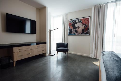 Estudio con cama extragrande del hotel The Preston House and. Foto 2