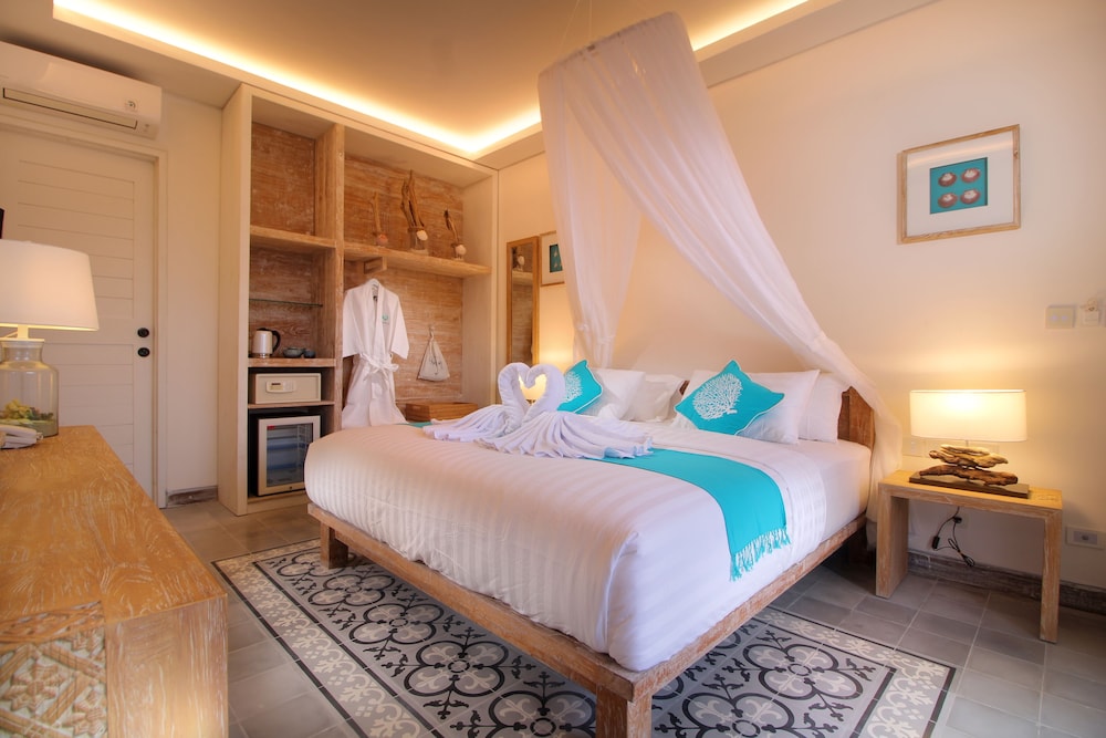 Suite, vistas al jardín del hotel Kardia Resort Gili A Pramana Experience. Foto 1
