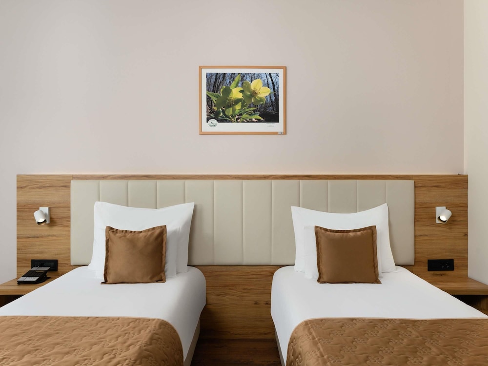 Habitación estándar, 2 camas individuales, balcón del hotel Mövenpick Resort and Spa Fruske Terme. Foto 4
