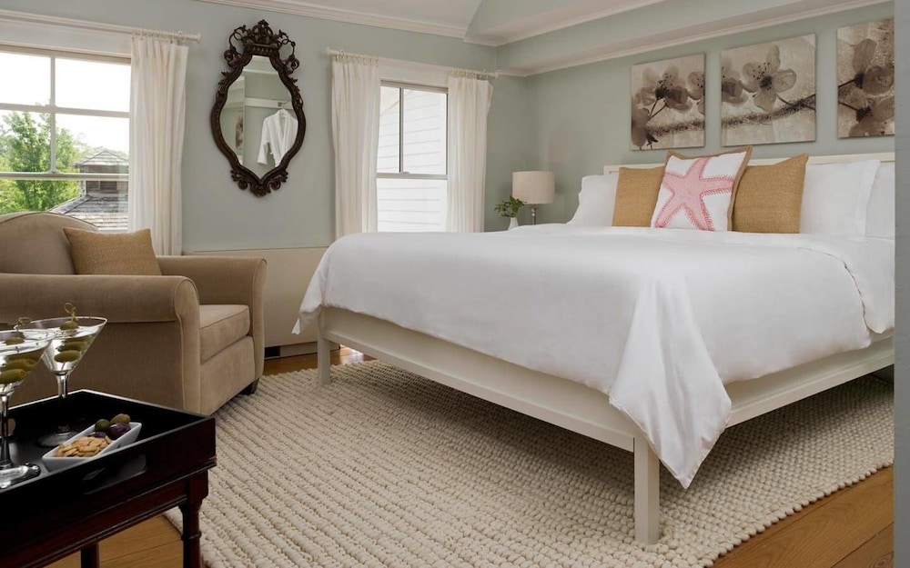 Habitación Deluxe, 1 cama de matrimonio grande del hotel Shelter Island House. Foto 1