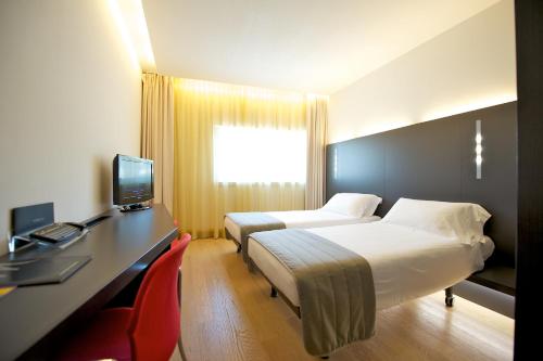Habitación Classic con 2 camas individuales del hotel Mercure Nerocubo Rovereto. Foto 2