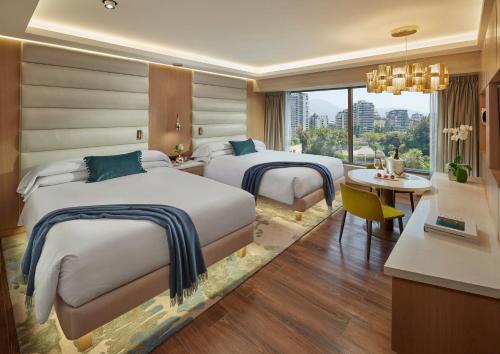 Habitación Executive con cama grande del hotel Mandarin Oriental, Santiago