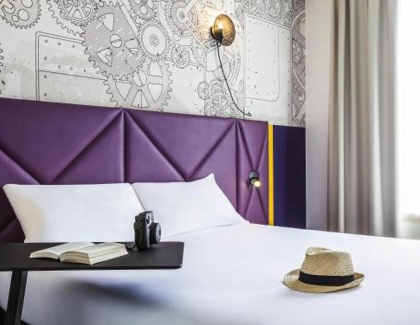 Habitación estándar 2 Camas individuales del hotel Ibis Styles Paris Mairie De Clichy. Foto 3