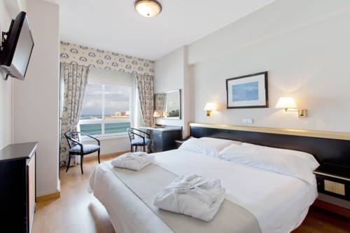Habitación doble Vista Mar del hotel Riazor