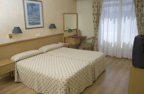 Habitación doble Interior del hotel Riazor