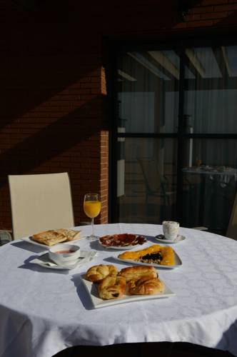 Habitación Doble con terraza dos camas separadas del hotel Mm Badajoz