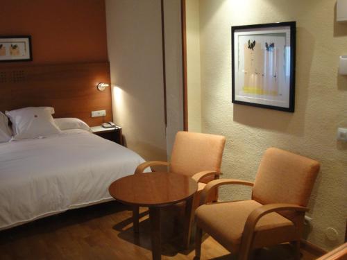 Habitación Doble - 1 cama extragrande del hotel Xauen. Foto 5