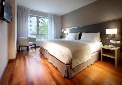 Habitación Doble Premier del hotel Exe Zaragoza Wtc. Foto 3