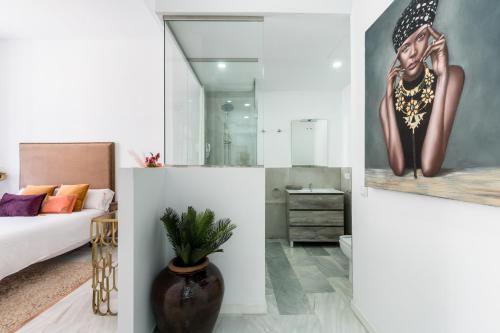 Habitación Doble del hotel Hostal Roomsole. Foto 15