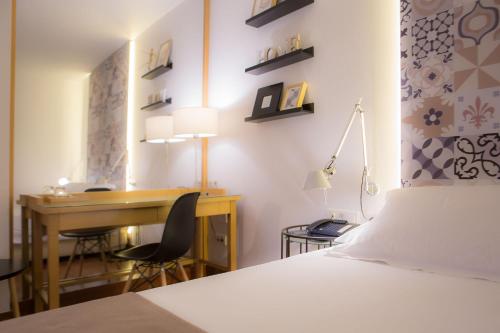 Habitación Doble Básica del hotel Vincci Soma. Foto 8
