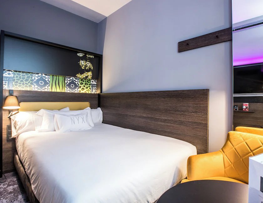 Habitación económica doble del hotel Nyx Hotel Madrid By Leonardo Hotels. Foto 4