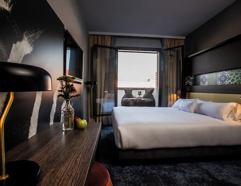 Habitación Doble Superior del hotel Nyx Hotel Madrid By Leonardo Hotels. Foto 4