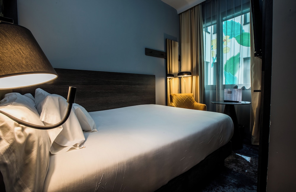 Habitación económica doble del hotel Nyx Hotel Madrid By Leonardo Hotels. Foto 2