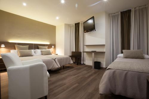 Habitación Triple del hotel Don Paco