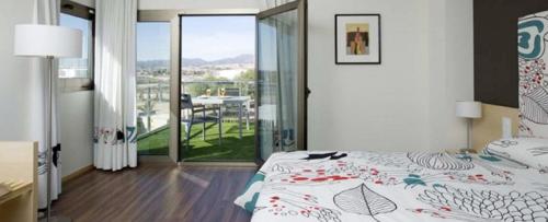 Habitación Doble con Terraza del hotel Executive Sport. Foto 7