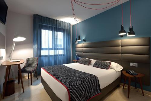 Habitación Doble - 1 o 2 camas del hotel Pamplona Plaza. Foto 5