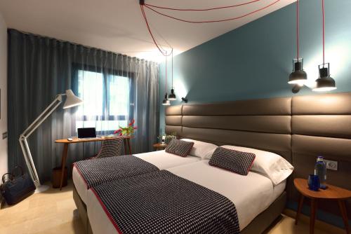 Habitación Doble - 1 o 2 camas del hotel Pamplona Plaza. Foto 8