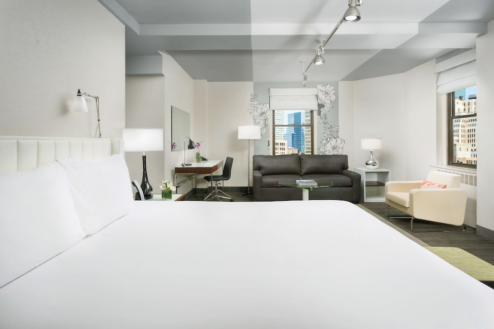 Suite estudio Deluxe del hotel Stewart Hotel New York. Foto 1