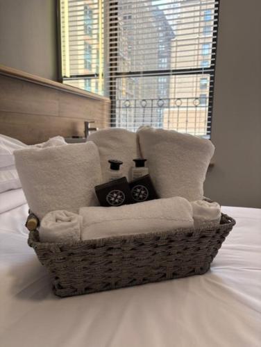 Habitación Cuádruple con baño privado del hotel Americana Inn