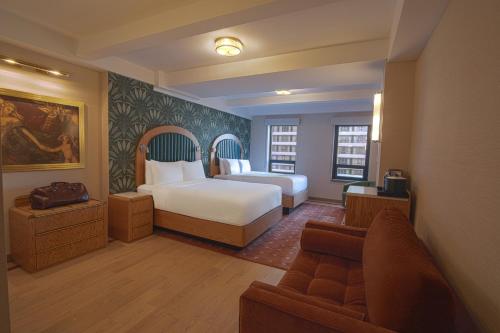 Habitación Marquee - 2 camas queen del hotel Edison. Foto 3
