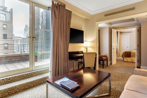 Suite Rockefeller con terraza - 1 cama King del hotel Omni Berkshire Place