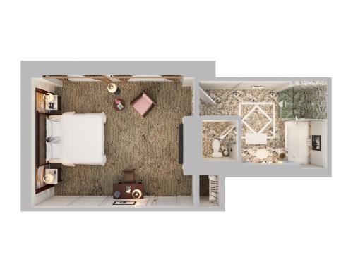 Habitación Deluxe con vistas al interior - 1 cama extragrande del hotel The Ritz Carlton New York - Central Park