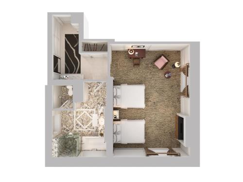 Habitación Deluxe con vistas al interior - 2 camas dobles del hotel The Ritz Carlton New York - Central Park