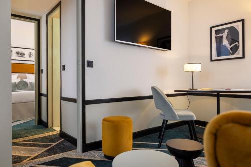 Suite Familiar del hotel Aiglon. Foto 7